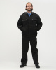 Костюм охранника Страж (тк.Смесовая,210) брюки, черный