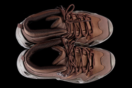 Ботинки тактические мембранные Кобра коричневые, низкие