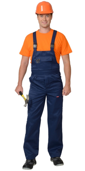 Полукомбинезон "ПРОФЕССИОНАЛ" синий (ЧЗ) Полукомбинезон "ПРОФЕССИОНАЛ" синий (ЧЗ)