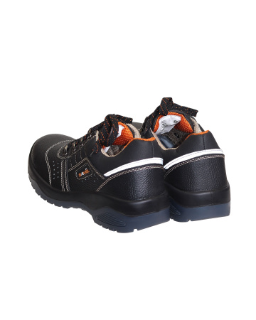 Полуботинки "Универсал РТ", кожа (черные), ПУ-ТПУ (распродажа)