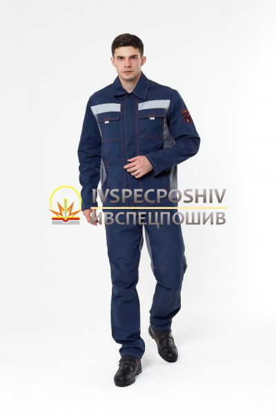 Костюм сварщика Акан летний, куртка+п/к Джуос 350 Костюм сварщика Акан летний, куртка+п/к Джуос 350