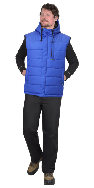 Жилет "ЗОДИАК" васильковый (ЧЗ) тк. Дюспо Жилет "ЗОДИАК" васильковый (ЧЗ) тк. Дюспо