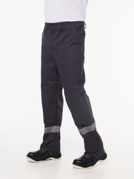 Брюки рабочие мужские №111 тёмно-серый СОП