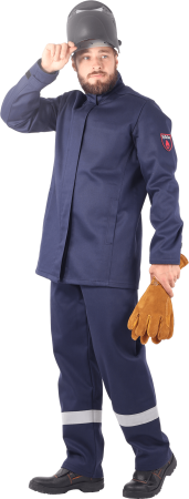 Костюм сварщика ПРОМЕТЕЙ-2 NEW Кос 072 Свартекс 440, пл. 440г/м2