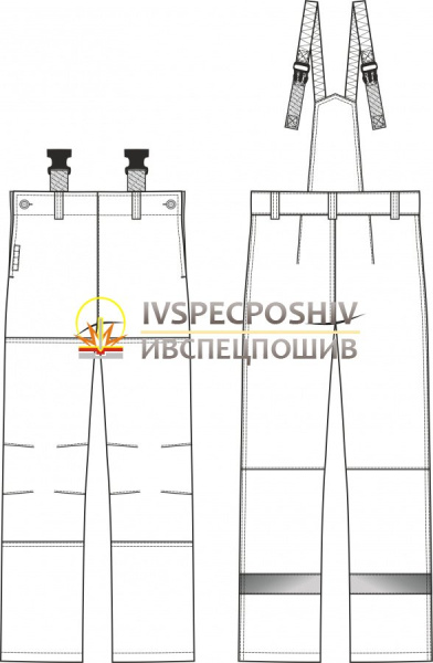 Костюм сварщика ЭТНА цельноспилковый арт. 0161 Костюм сварщика ЭТНА цельноспилковый арт. 0161