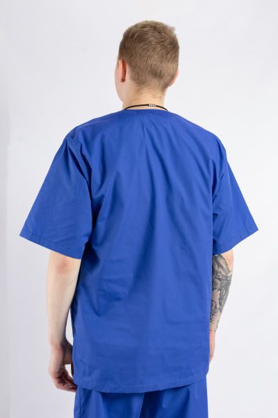 Куртка рабочая универсальная №104 (блуза) василек, ткань ТИСИ Куртка рабочая универсальная №104 (блуза) василек, ткань ТИСИ