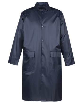 Плащ нейлон с ПВХ синий (Эконом) Плащ нейлон с ПВХ синий (Эконом)