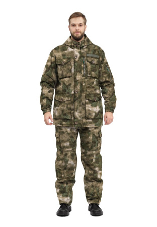 Костюм демисезонный "СУМРАК-ВЕСНА/ОСЕНЬ" куртка/брюки цвет: Облака зеленый, ткань Твил Рип-Стоп