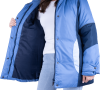 Куртка ВИРАЖ зимняя, василёк-т/синий, женская Кур 671 Дьюспо, пл. 90 г/м² (ЧЗ)