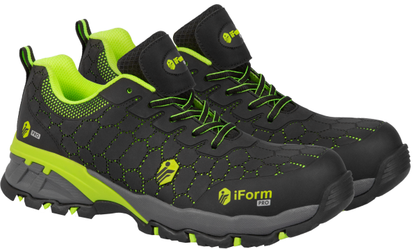 Полуботинки iForm® PRO (ПРО) с КП, черный-зеленый, ПОЛ 055 Полуботинки iForm® PRO (ПРО) с КП, черный-зеленый, ПОЛ 055