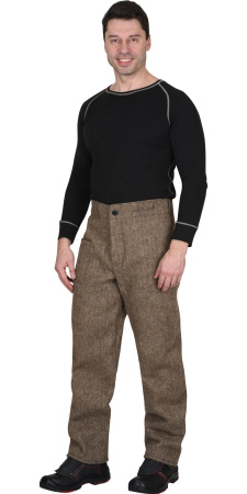 Костюм огнестойкий суконный: куртка, брюки серый Костюм огнестойкий суконный: куртка, брюки серый