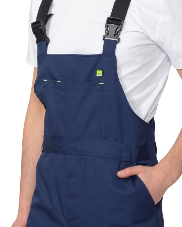 Полукомбинезон "БОСТОН"   темно-синий с васильковой и чер. отд. (ЧЗ) Полукомбинезон "БОСТОН"   темно-синий с васильковой и чер. отд. (ЧЗ)