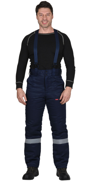 Костюм "Рост-Норд" куртка брюки, темно-синий с васильковым.Тк.Гретта (ЧЗ) Костюм "Рост-Норд" куртка брюки, темно-синий с васильковым.Тк.Гретта (ЧЗ)