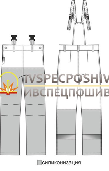 Костюм сварщика "Армакс-1" летний (ЧЗ) Костюм сварщика "Армакс-1" летний (ЧЗ)