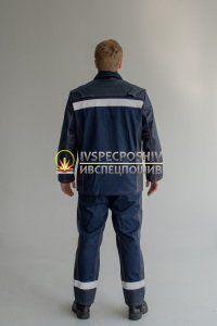 Костюм сварщика "Армакс-3 СП" с утеплителем силиконизированный (ЧЗ) Костюм сварщика "Армакс-3 СП" с утеплителем силиконизированный (ЧЗ)