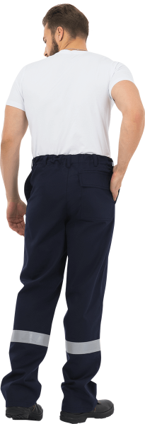 Костюм сварщика ГЕФЕСТ 2, т.синий-красный, куртка/брюки, Свартекс 350, КОС 079 Костюм сварщика ГЕФЕСТ 2, т.синий-красный, куртка/брюки, Свартекс 350, КОС 079