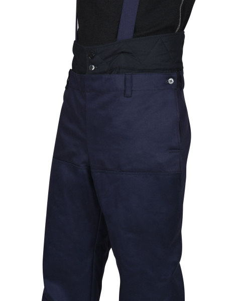 Костюм сварщика "Сфинкс" зимний: куртка, брюки синий(480 гр/кв.м) и СОП 50мм тк. FR450 (ЧЗ) Костюм сварщика "Сфинкс" зимний: куртка, брюки синий(480 гр/кв.м) и СОП 50мм тк. FR450 (ЧЗ)