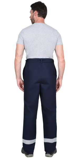 Костюм сварщика "ГЕРКУЛЕС" летний: куртка, брюки темно-синий и СОП (ЧЗ) Костюм сварщика "ГЕРКУЛЕС" летний: куртка, брюки темно-синий и СОП (ЧЗ)