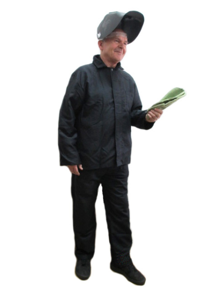 Костюм жаростойкий (огнеупорный) тк.молескин, модель "Конвект" КОС 291.0.1 (ЧЗ) Костюм жаростойкий (огнеупорный) тк.молескин, модель "Конвект" КОС 291.0.1 (ЧЗ)